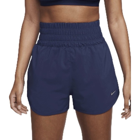 NWT NIKE WOMENS ONE DRI-FIT ULTRA HIGH-RISE 3" BRIEF-LINED SHORTS - Picture 5 of 5